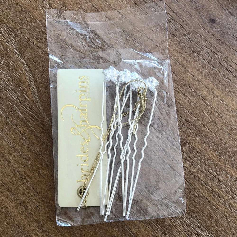 Brides & Hairpins Swarovski crystals DANAI PIN SET OF 5